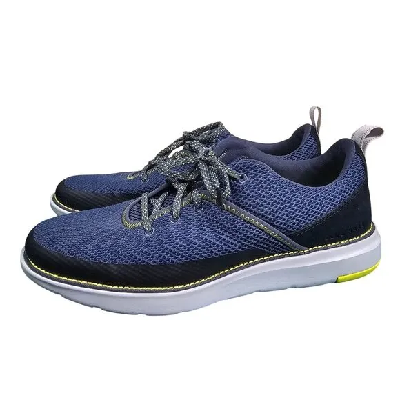 Cole Haan Mens Zerogrand Grand Atlantic Sneakers Sz 11M Navy Athletic Athleisure