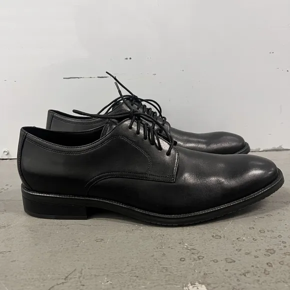 Cole Haan Modern Essential Plain Toe Oxford Shoes Mens 13 M Black Leather