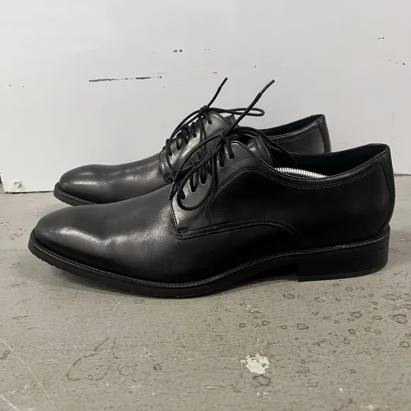 Cole Haan Modern Essential Plain Toe Oxford Shoes Mens 13 M Black Leather
