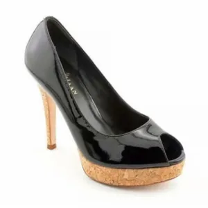Cole Haan | Women’s black patten leather Mariela Air OT Pumps, Nike tech, sz 6B