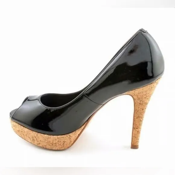 Cole Haan | Women’s black patten leather Mariela Air OT Pumps, Nike tech, sz 6B