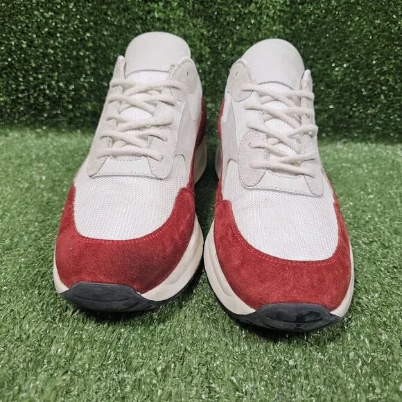 Common Projects Track Classic White Red Suede Italian‎ Sneakers EU 43 US 10