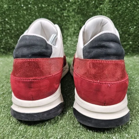 Common Projects Track Classic White Red Suede Italian‎ Sneakers EU 43 US 10