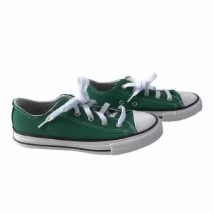 CONVERSE ALL STAR Amazon Green Canvas Low Top Sneakers Youth Size 2 - 20.5 CM