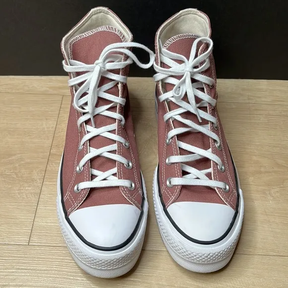 Converse Chuck Taylor All Star Lift Saddle High Top Platform Shoes, SIZE 9 US