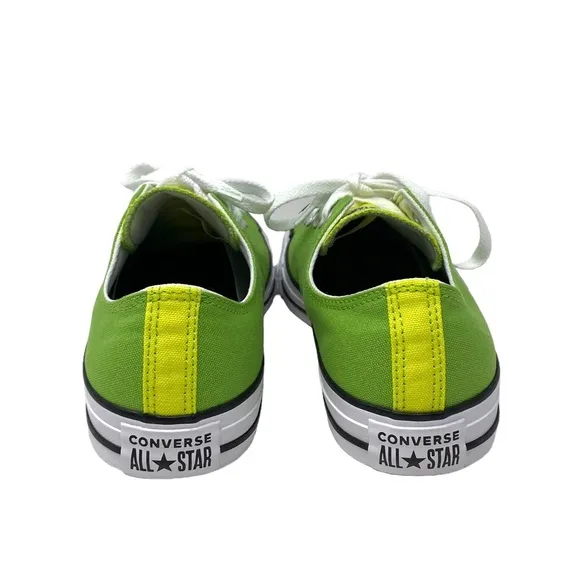 Converse Ctas Low For Women Sneakers Green Canvas Skate Shoes Custom 168958C-WGY