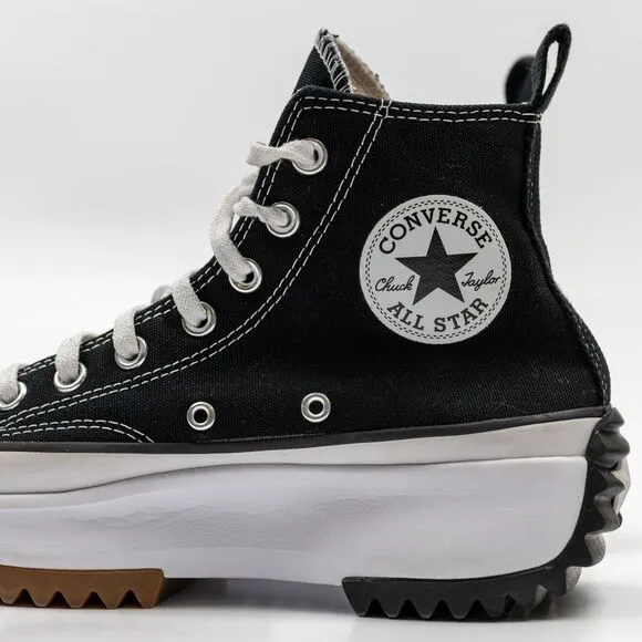 Converse High Top Run Star Hike Canvas platform shoes size 7