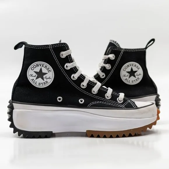 Converse High Top Run Star Hike Canvas platform shoes size 7