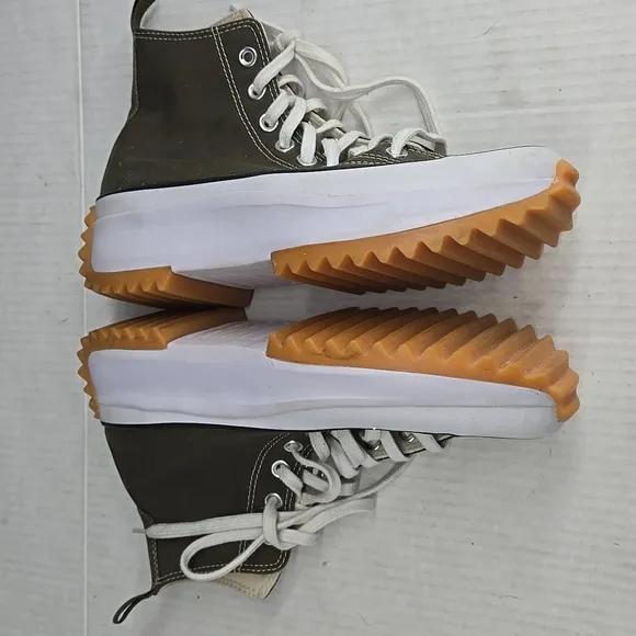 Converse Run Star Hike Hi Canvas Platform High-Top  Sneakers 9W 7.5M