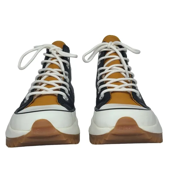 Converse Run Star Hike Hi Platform Sneakers 568649C Size 5