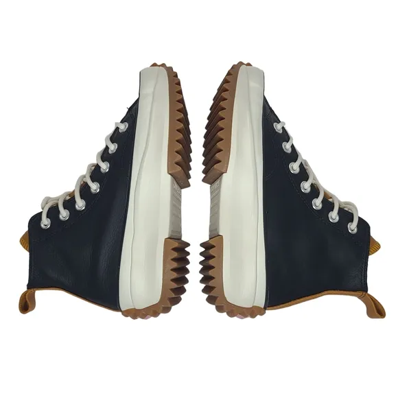 Converse Run Star Hike Hi Platform Sneakers 568649C Size 5