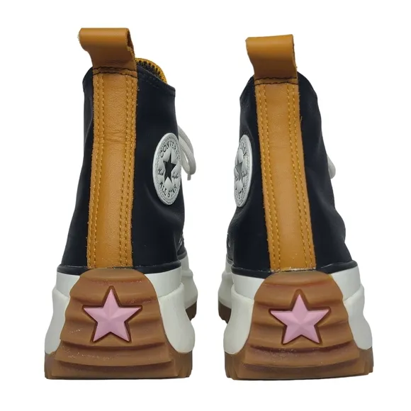 Converse Run Star Hike Hi Platform Sneakers 568649C Size 5