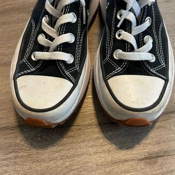 Converse Run Star Hike High Top Sneakers Men's Size 7.5 Black