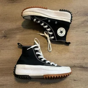 Converse Run Star Hike High Top Sneakers Men's Size 7.5 Black