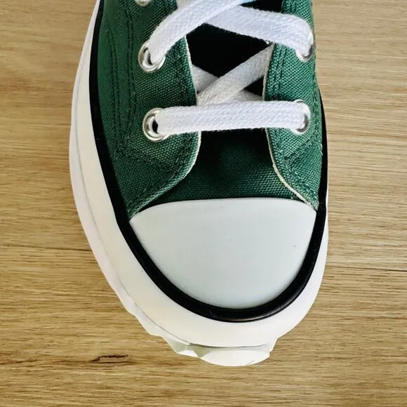 🤩Converse Run Star Hike Platform Sz 5 Men's Shoes Little Flowers Green A11562C