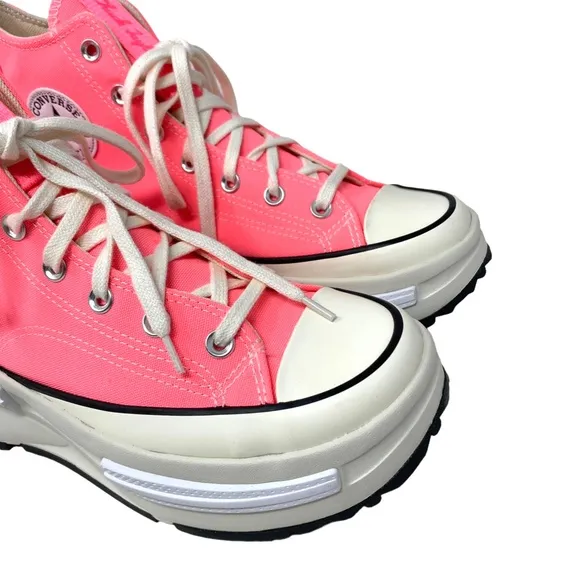 Converse Run Star Legacy CX High Shoes Electrical Pink Canvas Women Size A05012C