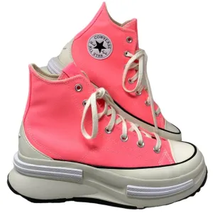 Converse Run Star Legacy CX High Shoes Electrical Pink Canvas Women Size A05012C