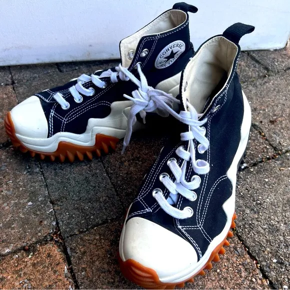 Converse run star platform shoes 8.5