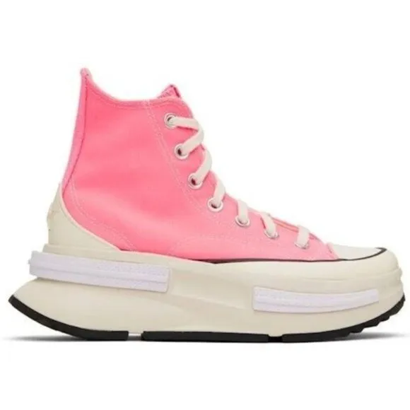 Converse Womens Run Star Legacy CX Hi Pink Platform Shoes Sneakers Trainers 9