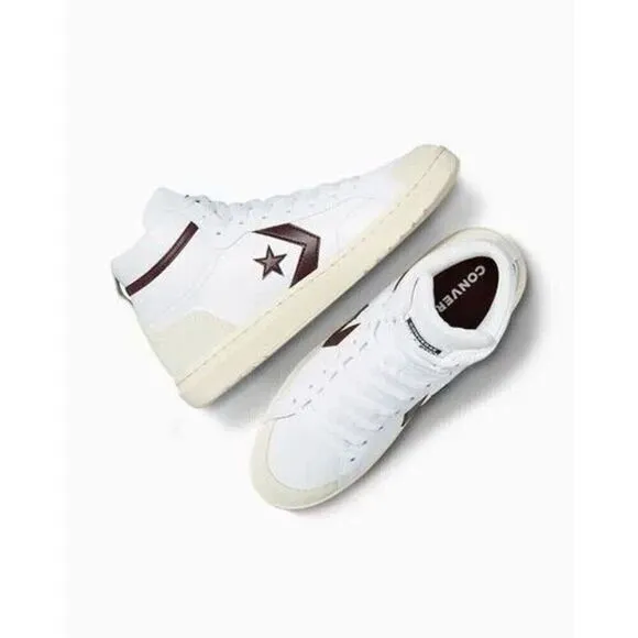 Converse Chuck Taylor All Star Pro Blaze Classic Mid Shoes Sneakers Egret Size 9
