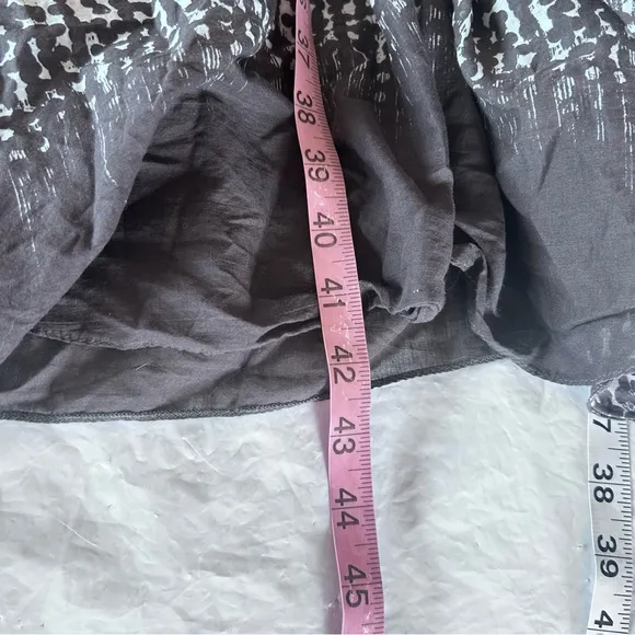 CREA CONCEPT Abstract A-line Flowy Knee Length Cotton Dress Size 40 us M 8/10