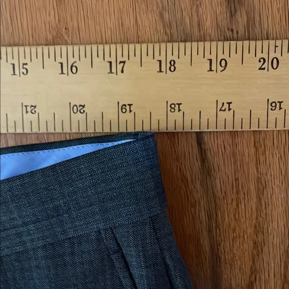 Cremieux Men's NWT 38R Dark Gray Dress Pants Modern Fit Passport Pocket