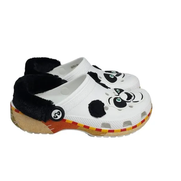 Crocs Kids Shoes Kung Fu Panda Classic Clogs Junior Size 5 Kids' Dress Up Shoes