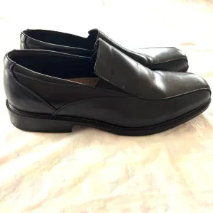Croft &amp; Barrow Ortholite Black Loafer Dress Shoes Slip On SZ 12 W NWOT