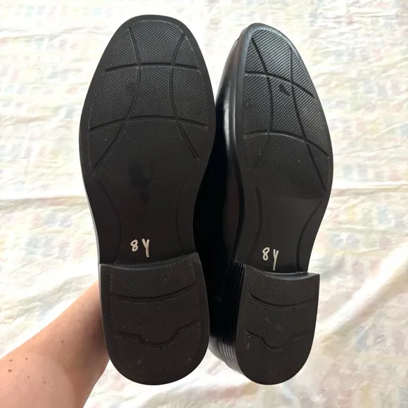 Croft &amp; Barrow Ortholite Black Loafer Dress Shoes Slip On SZ 12 W NWOT