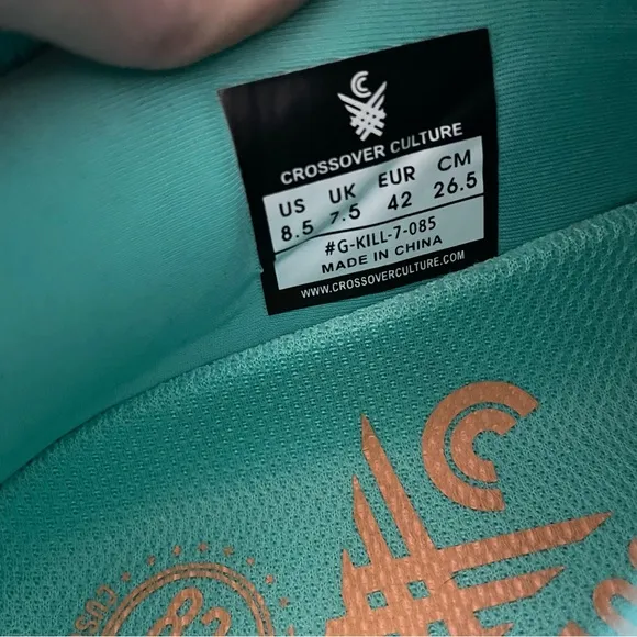 Crossover Culture Sneakers 8.5