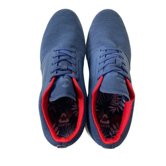 CUATER x TRAVIS MATHEW 'Moneymaker' Mens Spikeless Golf Shoes Blue Tech Size 11