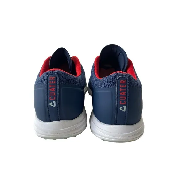 CUATER x TRAVIS MATHEW 'Moneymaker' Mens Spikeless Golf Shoes Blue Tech Size 11