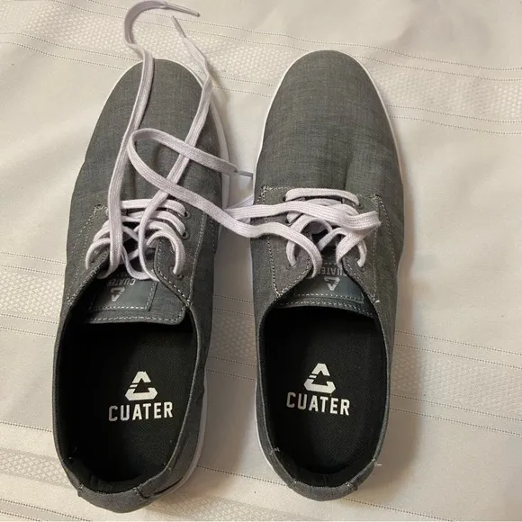 Cuter - Kruzers Mens Grey Lace up Athletic Shoes EUC size 10