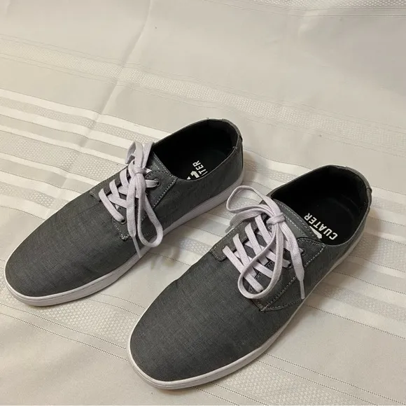 Cuter - Kruzers Mens Grey Lace up Athletic Shoes EUC size 10