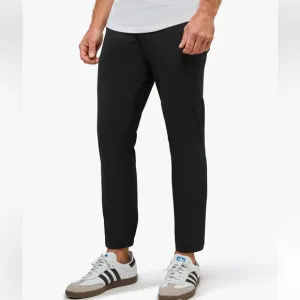 CUTS AO Jogger Pants Mens Medium Black Slim Fit Modern Business Casual Travel 22