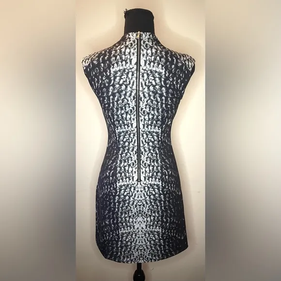 Cynthia Steffe- Scuba Abstract Art Modern Print Cocktail Dress Size 0