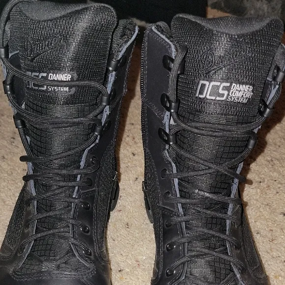 Danner Black Tactical Boots High-Top Durable