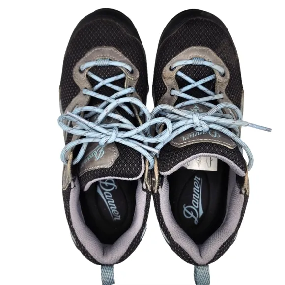 Danner Free People Women's Size 7 Hard Toe Lace Up Shoes Grey Black