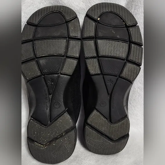 Dansko Elin Women's Black Breathable Suede Mules Clogs Shoes Size 41/10.5-…