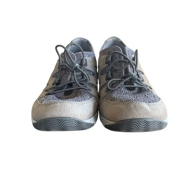 Dansko Holland Lightweight Comfort Walking‎ Shoes Charcoal Suede Lace Up EUR 39
