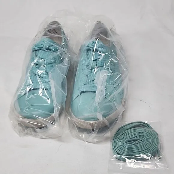 DANSKO ORLIS NAPPA PERFORATED SNEAKERS NIB LADIES 37 AQUA BLUE