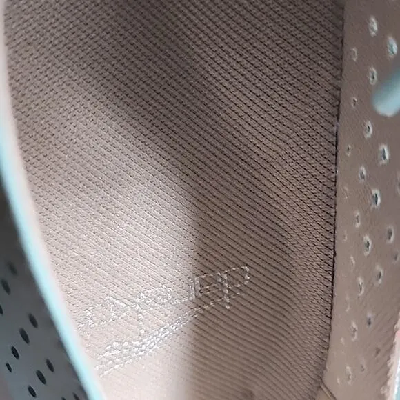 DANSKO ORLIS NAPPA PERFORATED SNEAKERS NIB LADIES 37 AQUA BLUE