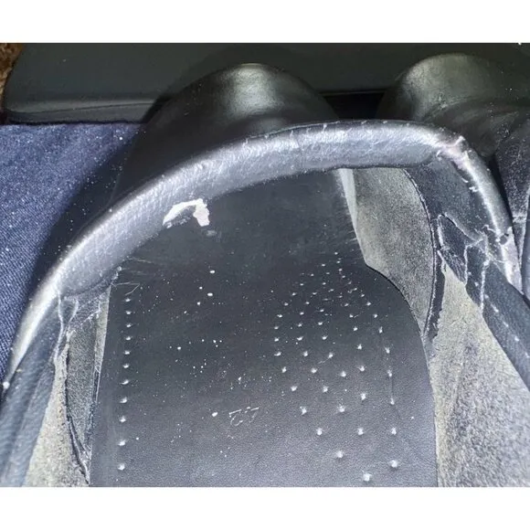 Dansko Professional Black Leather Clog Sz 42W