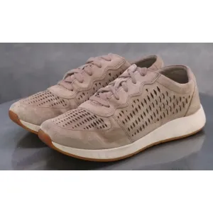 Dansko Sport Women's Sneakers Shoes Size EU 40 US 9.5-10 Perforated Suede Tan
