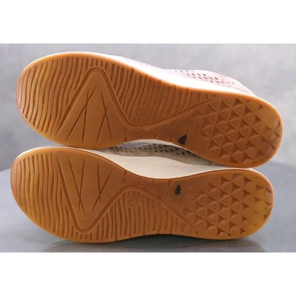 Dansko Sport Women's Sneakers Shoes Size EU 40 US 9.5-10 Perforated Suede Tan