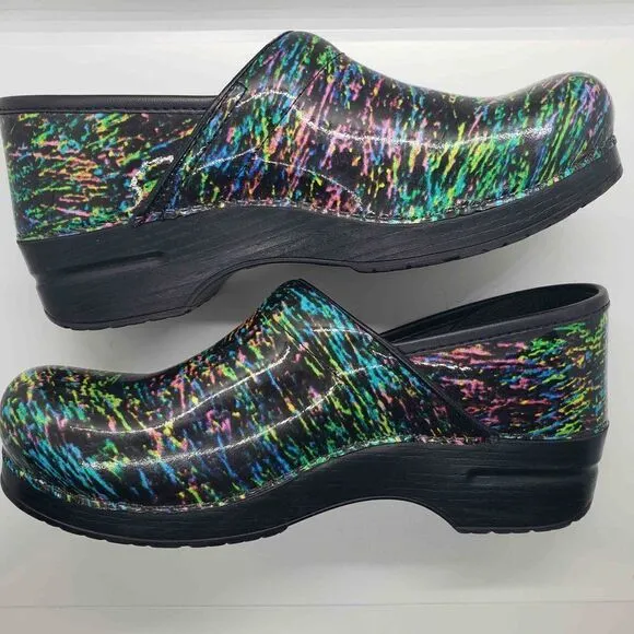Dansko Colorful Clogs size 41 EU