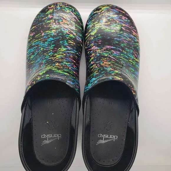 Dansko Colorful Clogs size 41 EU