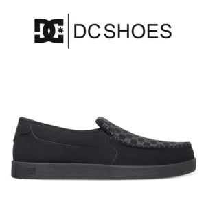 DC Shoes - Men's Villain Slip-On Shoes - Black, Grey - Size 10.5