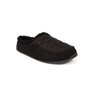 DEER STAGS  Mens Black Alma Round Toe Slip On Slippers Shoes 8 M