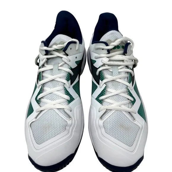 DIADORA B Icon 2 Tennis Pickleball Shoes Mens Sz 10.5 Sneakers White All Ground